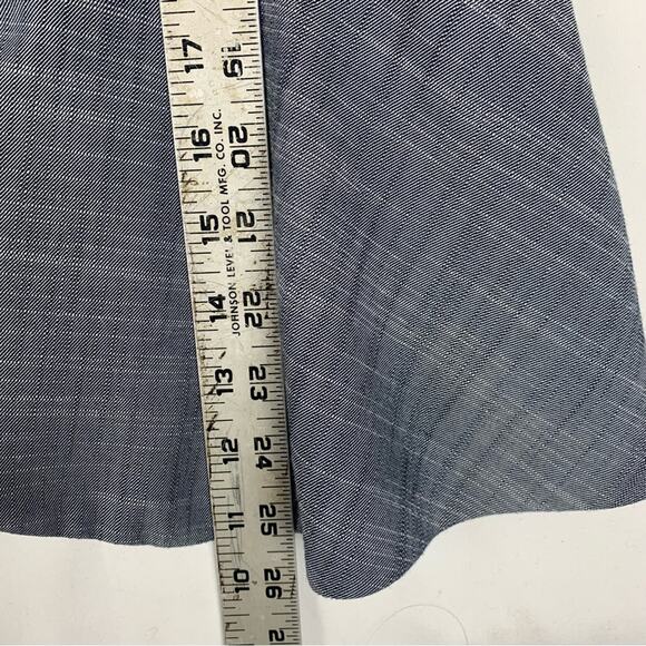 Tommy Hilfiger women's size 10 medium Gray Blazer peplum single button business - Picture 12 of 13